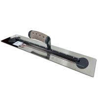 Терка ЗОЛОТО закалена нержавіюча сталь Stailess клеєна Medium FLEX 0.4мм 500мм ручка Шкіра ALCANTARA