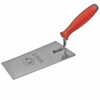 Кельма трапецієвидна вузька 160мм нержавіюча сталь ручка Двохкомпонентна OLEJNIK