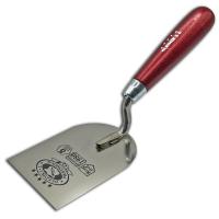 Кельма плиточна 80мм нержавіюча сталь ручка Дерев'яна OLEJNIK