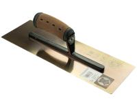 Терка нержавіюча сталь 356мм ручка Шкіра OLEJNIK