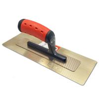 Терка ЗОЛОТО закалена сталь Stailess клеєна Super FLEX 0.3мм 11" 279мм ручка 2-компонентна