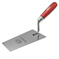 Кельма трапецієвидна вузька 180мм нержавіюча сталь ручка Дерев'яна OLEJNIK