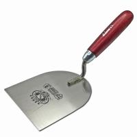 Кельма плиточна 120мм нержавіюча сталь ручка Дерев'яна OLEJNIK