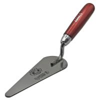 Кельма нержавіюча сталь "котячий язик" 160мм ручка Дерев'яна OLEJNIK