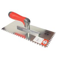 Терка для гіпсу 280х130мм зуб 6х6 ручка Двохкомпонентна OLEJNIK