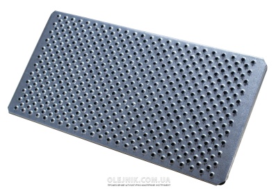 Терка з пластику 130x270мм для вирівнювання пінопласту 390г OLEJNIK