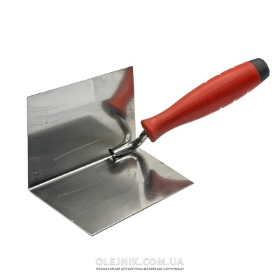 Кельма нержавіюча сталь штукатурна 75х110мм внутрішня ручка Двохкомпонентна OLEJNIK