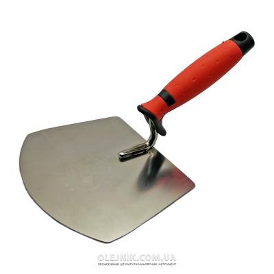 Шпатель напівкруглий для відра ручка Двохкомпонентна OLEJNIK