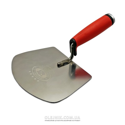 Шпатель напівкруглий для відра ручка з молотком Двохкомпонентна OLEJNIK