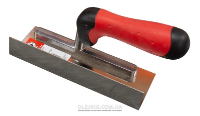 Терка для кутів нержавіюча сталь 220мм ручка Двохкомпонентна OLEJNIK