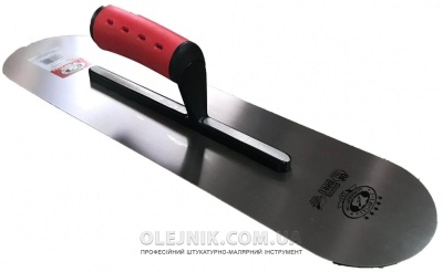 Терка для бетону 480мм сталь ручка Двохкомпонентна OLEJNIK