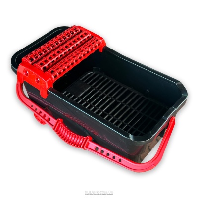 Відро плиточника 22л  (Роліки+Сіточка) OLEJNIK