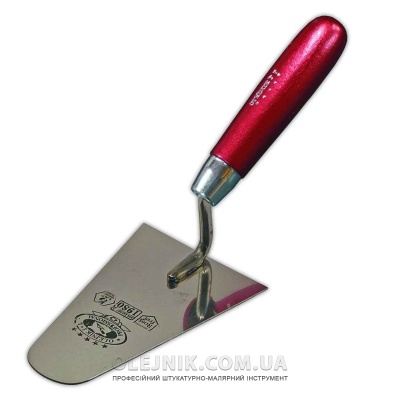 Кельма нержавіюча сталь Бельгійська 165мм ручка Дерев'яна OLEJNIK