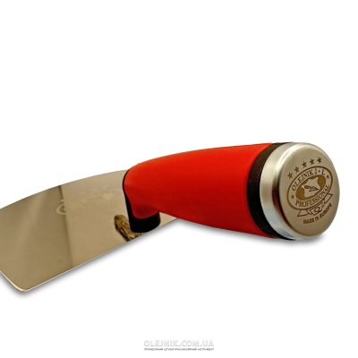 Шпатель напівкруглий для відра ручка з молотком Двохкомпонентна OLEJNIK